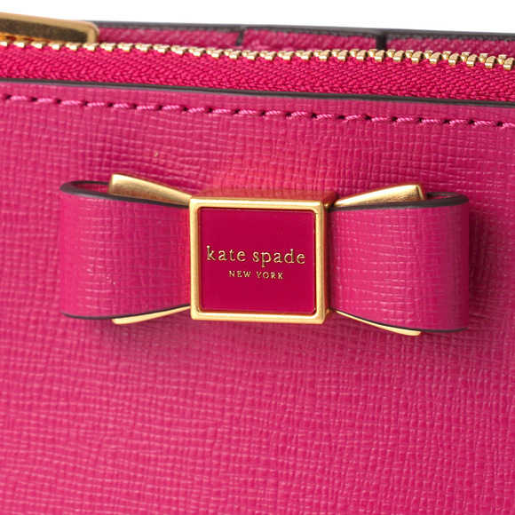 Kate Spade Morgan Bow Bifold Wallet Pink - Picture 8 of 9